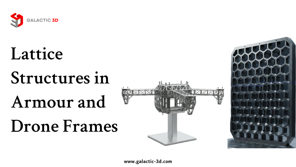 Lattice Structures in Armour and Drone Frames